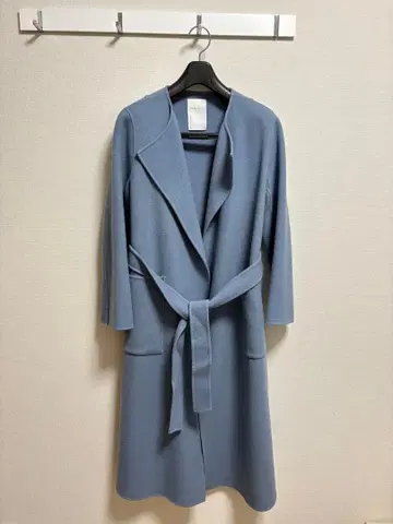 [ 사이즈 36 NOBLE 리버 노카라 코트 ]