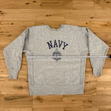 챔피온 리버스 위브 단색 navy