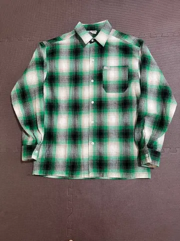 caltop 칼탑 옴브레 체크 셔츠