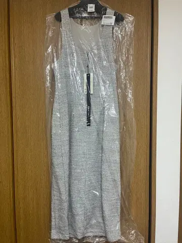 Eimee Law/에이미 로우 트위드 오버롤 스커트 원피스*스캇