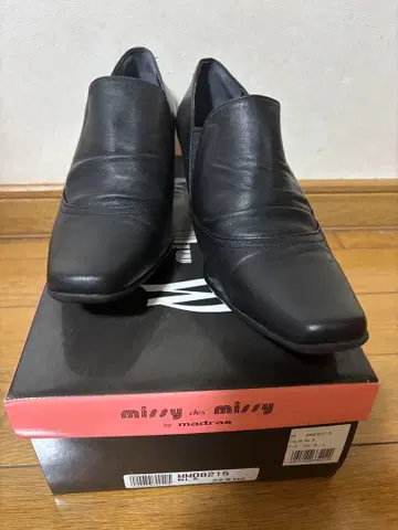 마드라스 missy des missy 블랙 부티 22.5cm