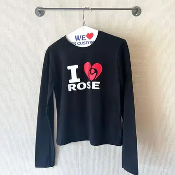 HAVISM 하비즘 아이로즈 긴팔 T셔츠