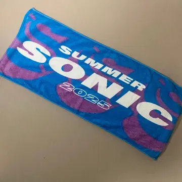 SUMMER SONIC 2025 S 로고 타월 / 썸머 소닉