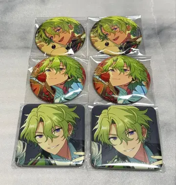 앙스타 토모에 히요리 캔뱃지 6개