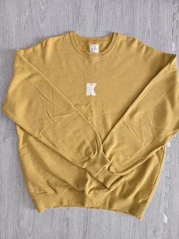 PINK HOUSE Karl Helmut 맨투맨 L 머스타드