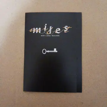 milet x miles Room 301 회장 배포 메시지 카드