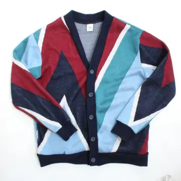 ZARA 자라 남성용 자카드 니트 가디건 L 사이즈