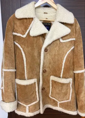 빈티지 리얼 무스탕 코트