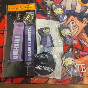 사카모토 데이즈 다이토 복권 클리어 스탠드 러버 스트랩 카가미마와리 세트