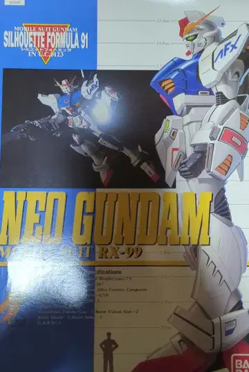 [ 미조립 설명서 없음 ] 반다이 1/100 네오 건담