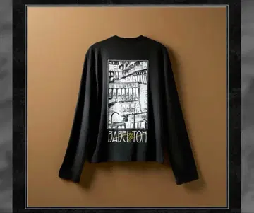 미개봉 새상품 바벨탑 미세스 롱 슬리브 T셔츠 L 사이즈