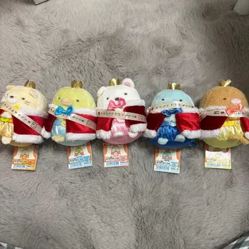 스미코구라시 5주년 이벤트 한정판 모으는 봉제 인형 5체 세트