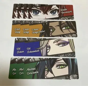 트위스티드 원더랜드 NEW ART 책갈피 12장 세트