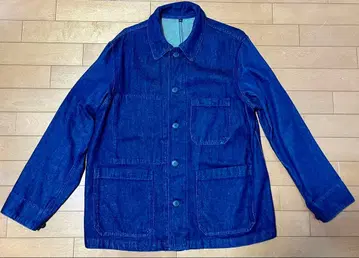 무인양품 카포크 혼방 데님 커버올