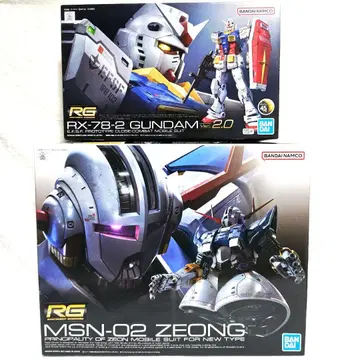 RG 1/144 건담 Ver. 2.0 & 지옹 2체 세트