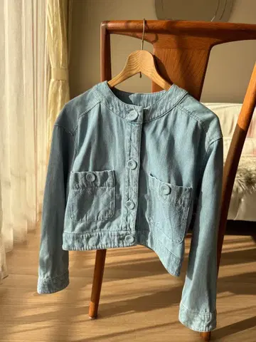 [ 새상품급 ] [ 그레이스 콘티넨탈 ] 데님 자켓