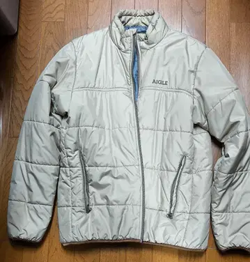 AIGLE 베이지 다운 자켓