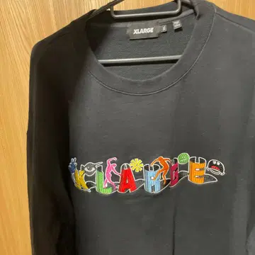 XLARGE ODD MOTIFS CREWNECK SWEATSHIRT