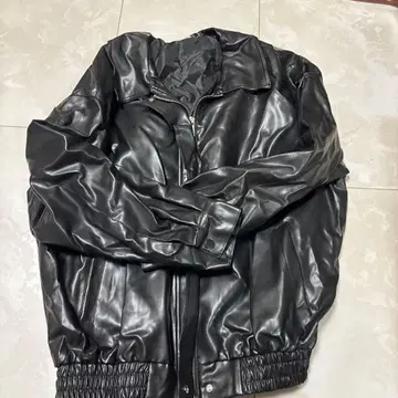 가죽 자켓 오버 사이즈