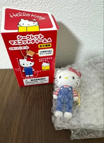 헬로키티전 시크릿 마스코트 참 A 오버롤