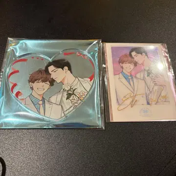 moment 아메이로 10주년 카페 아크릴 코스터 야마야에서 밤