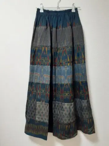 KANKAN 태국 실크 매트미 롱 스커트