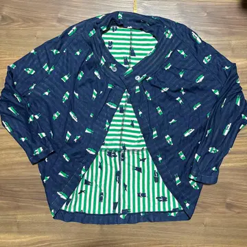 SENSO UNICO Cube-Cube 네이비 긴팔 겉옷 타입