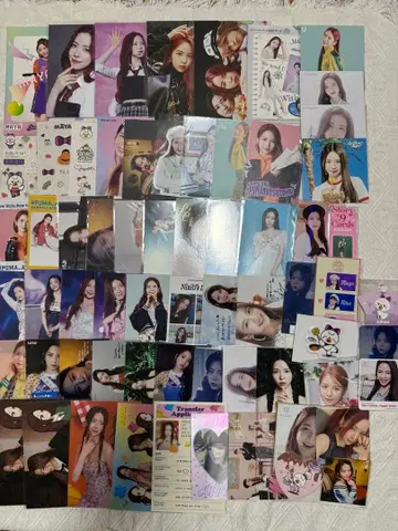 NiziU 마야 엽서 등 묶음 판매 65점