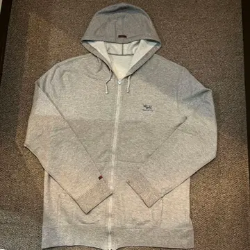 PAPAS 파파스 그레이 후드 부착 후드티