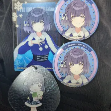 학원 아이돌 마스터 학마스 핫케이지마 파라다이스 굿즈 모음 하타야 미스즈