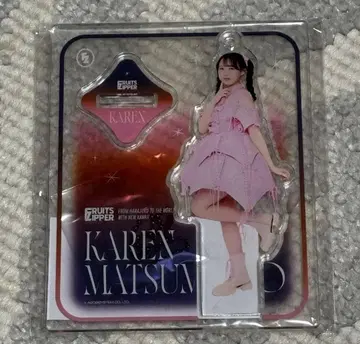 FRUITSZIPPER 마츠모토 카렌 레이스업 의상 아크릴 스탠드