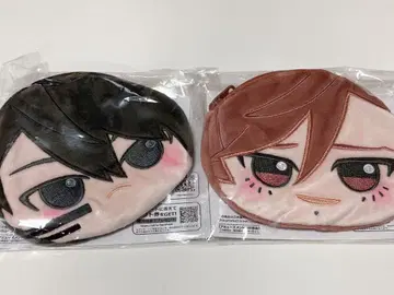 도겐안키 치비쿠루미 카라비너 포함 페이스 파우치 무타노 오이란자카