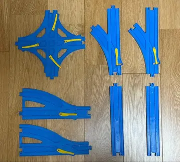 프라레일 교차 레일 단선 복선 포인트 레일 턴아웃 레일 분기 세트