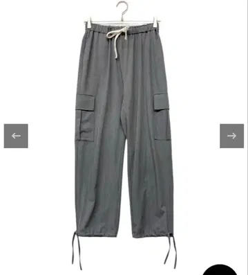 gypsohila 그레이 카고 팬츠 F 사이즈