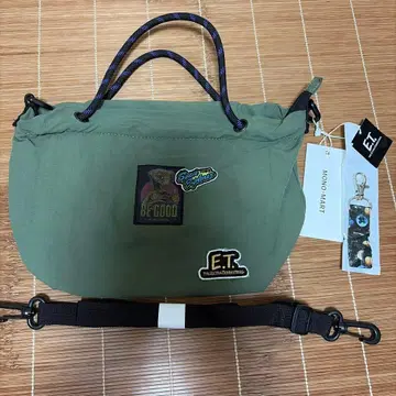 그래픽 디자인 드로스트 복조리 미니 숄더백