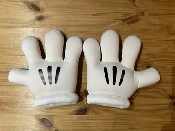 미키마우스 그로브 장갑 손 모양