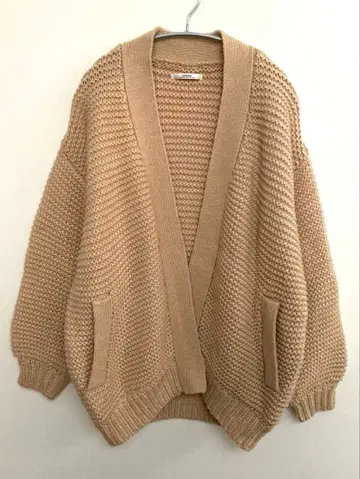 relume JOURNAL STANDARD 로우게이지 니트 가디건