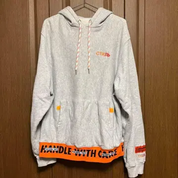 그레이 후드 맨투맨