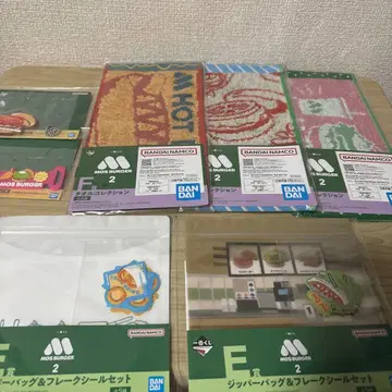 제일복권 모스버거 2탄 E상 F상 G상 7종 세트