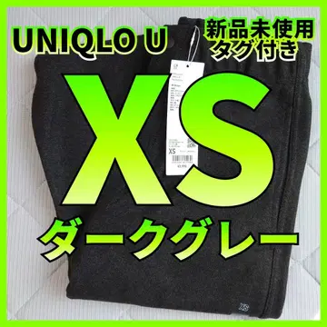 25AW 유니클로 U 브러쉬드 맨투맨 와이드 팬츠 다크 그레이 XS