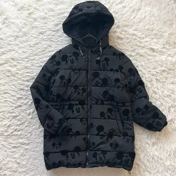 Desigual 미키 올 패턴 충전솜 나일론 자켓 웨어 두꺼운