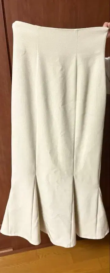 SNIDEL 베이지 플레어 스커트 사이즈 0