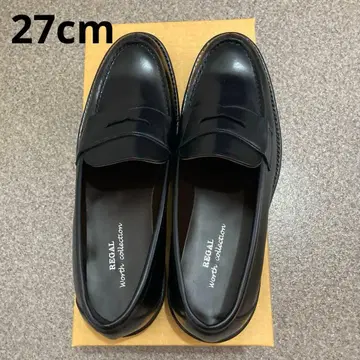 REGAL 블랙 로퍼 일본제 27cm