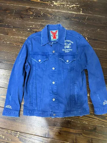 ADAPTATION 네이비 데님 자켓 S dogtown