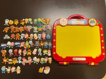 호빵맨 붙어라 54개 + 덤 2개 놀이 케이스 포함