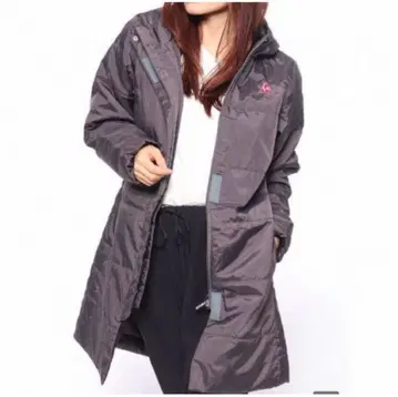 무료배송 새상품 le coq sportif 충전솜 코트 차콜 그레이 M