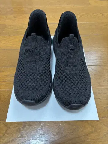 시더 크레스트 핑거프리 슈즈 슬립온 블랙