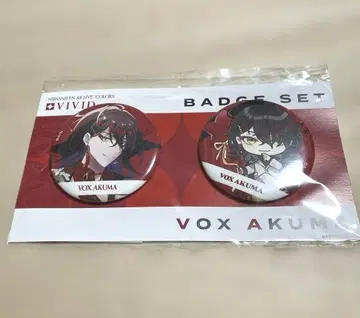 복스 아쿠마 캔뱃지 세트 니지산지 EN luxiem colors