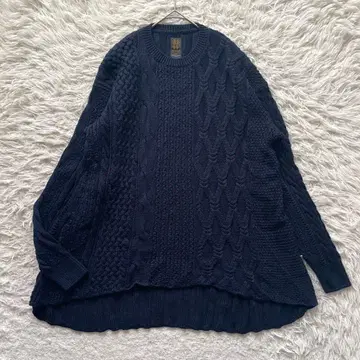 UNITED ARROWS BATONR 케이블 니트 스웨터