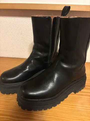 미라오웬 사이드 고어 부츠 블랙 36